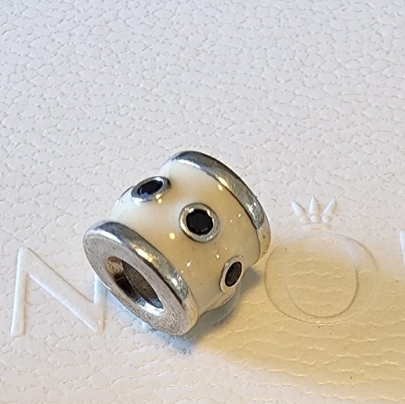 Pandora White Promise with Zirconia Charm - Picture 1 of 6